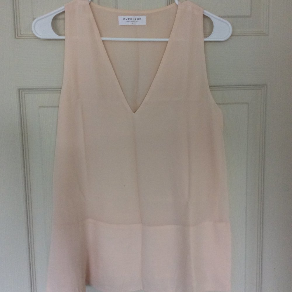 Everlane silk top